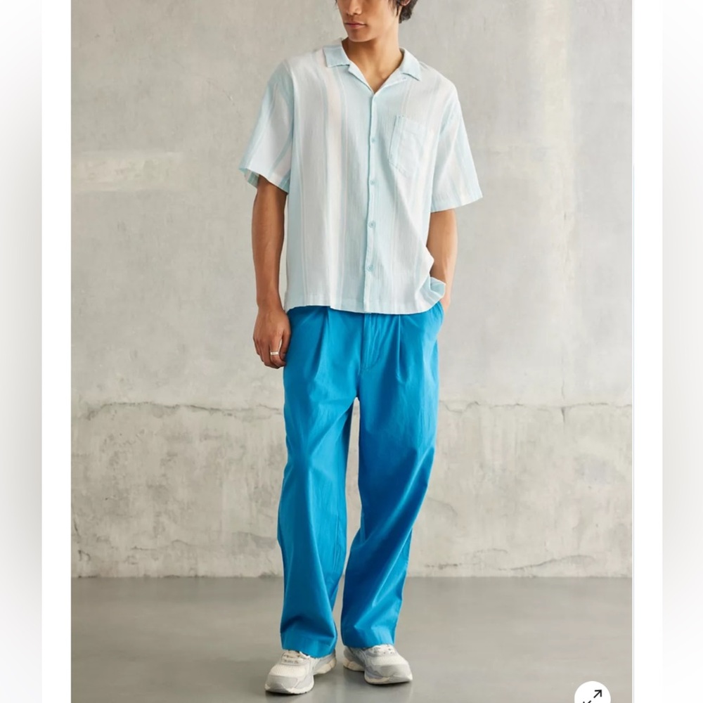 Standard Cloth Jason Summer
Pleated Trouser Pant urbanoutfitters